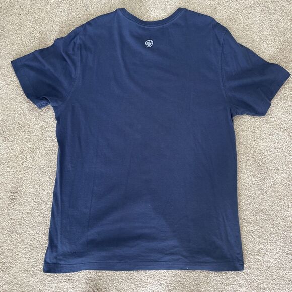 Life is Good T-Shirt Womens Large Classic Fit Turtle Virginia Beach Blue Comfort - Picture 6 of 6